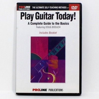 Learn The Guitar, Play Today Instructional DVD, with Self Teaching with Booklet