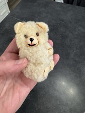 Vintage Snuggle Bear Pencil Hugger Topper 1986 Grip with Tag 3  Tall