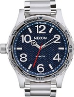 Nixon 51-30 Chrono Uhr Silver/Denim