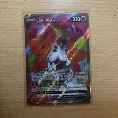 Volcarona V - 069/067 - SR - Blue Sky Stream S7R - Korean - Pokemon