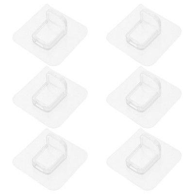 24pcs Klebstoffregal Support Punch Free Shelf Support Selbstklebstoffschelfpegs