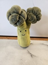 Jellycat Vivacious Broccoli Plush Toy H17cm X W13cm Vgc