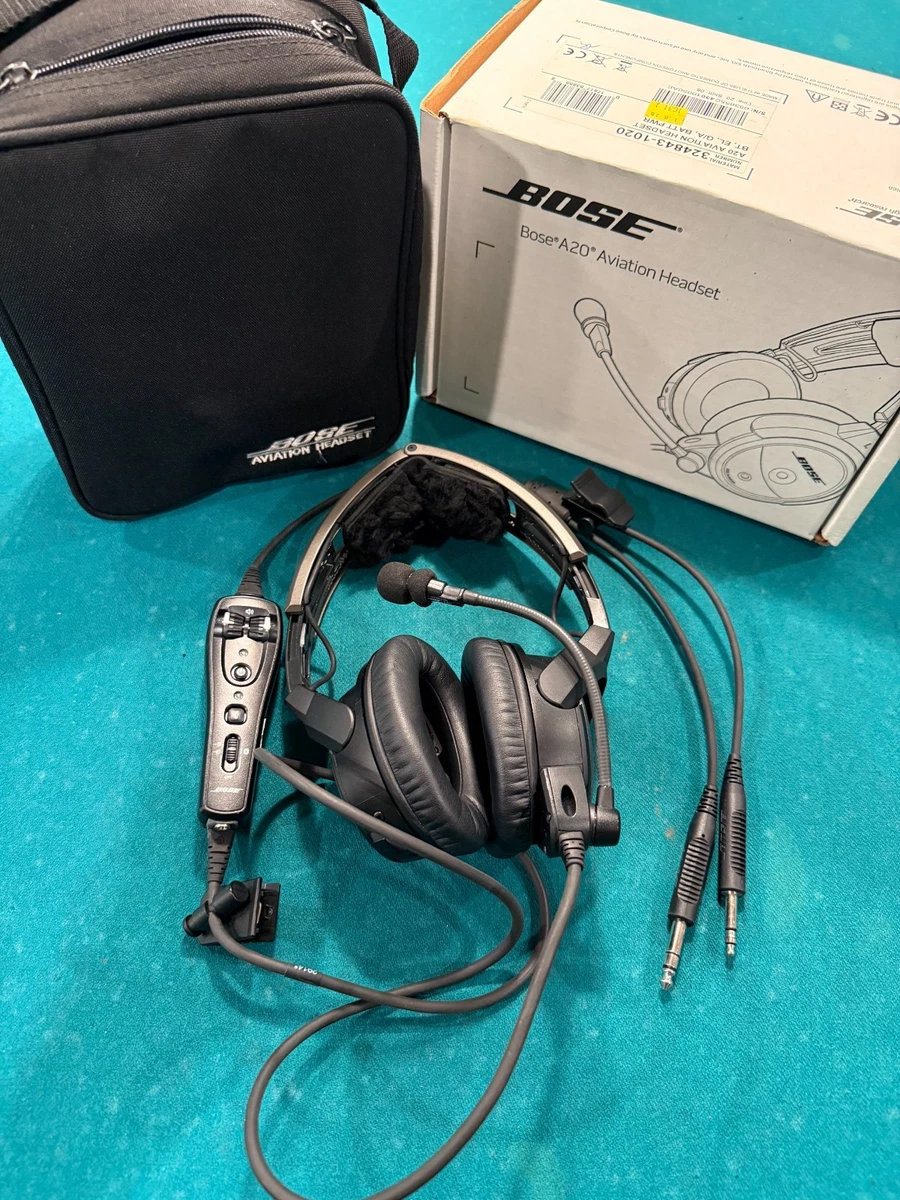 Bose A20 備品　全て揃っています Preços baixos em Fone de Ouvido Bose A20 Aviação | eBay