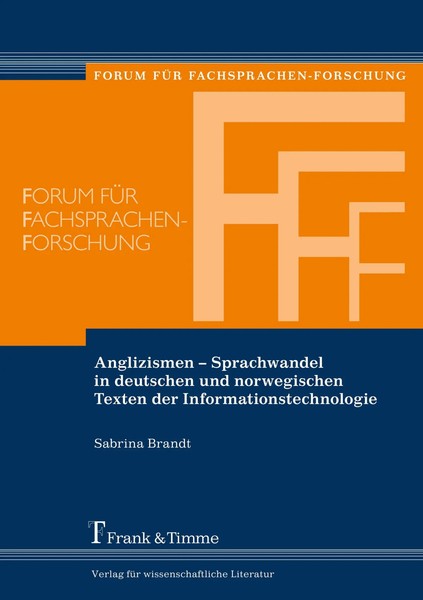 Anglizismen - Sprachwandel In Deutschen und Norwegischen Texten Der...-image