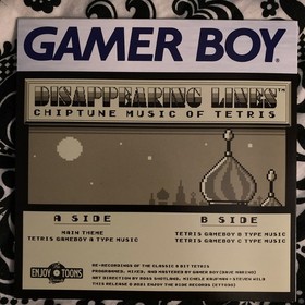 NEW Game Boy Disappearing Lines: Chiptune  Tetris SPLIT 7&rdquo; vinyl #/200 SNES NES