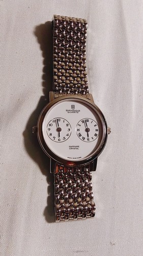 Sandoz Swiss Quartz Dual Time Watch
