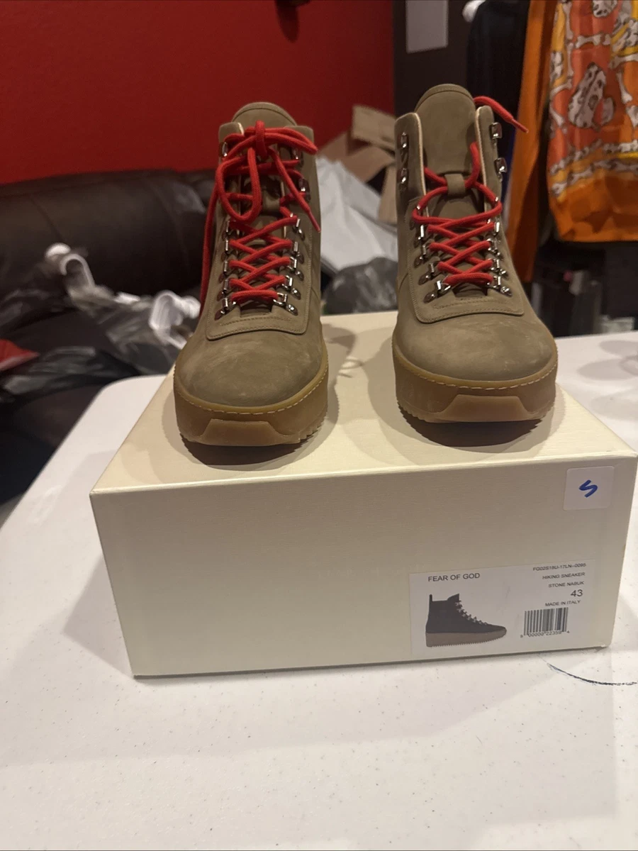 Fear of God Hiking Sneaker Stone for sale | eBay