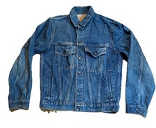 Young Lion Boys Jean Jacket Denim Size Med-Large See Measurements Casual Y2K