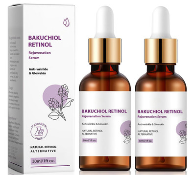 2 PCS Venature Bakuchiol Retinol Rejuvenation Serum, Bakuchiol Retinol Serum