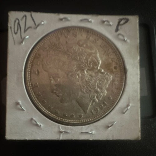 Morgan 1921 $1 Silver Dollar Philadelphia Circulated Business Strike KM#110