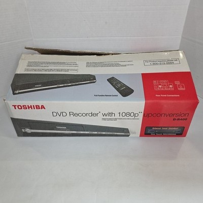 NEW OPEN BOX - Toshiba D-R400 DVD Recorder W/ Remote 