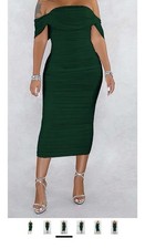 Green Women's Dress Size Large