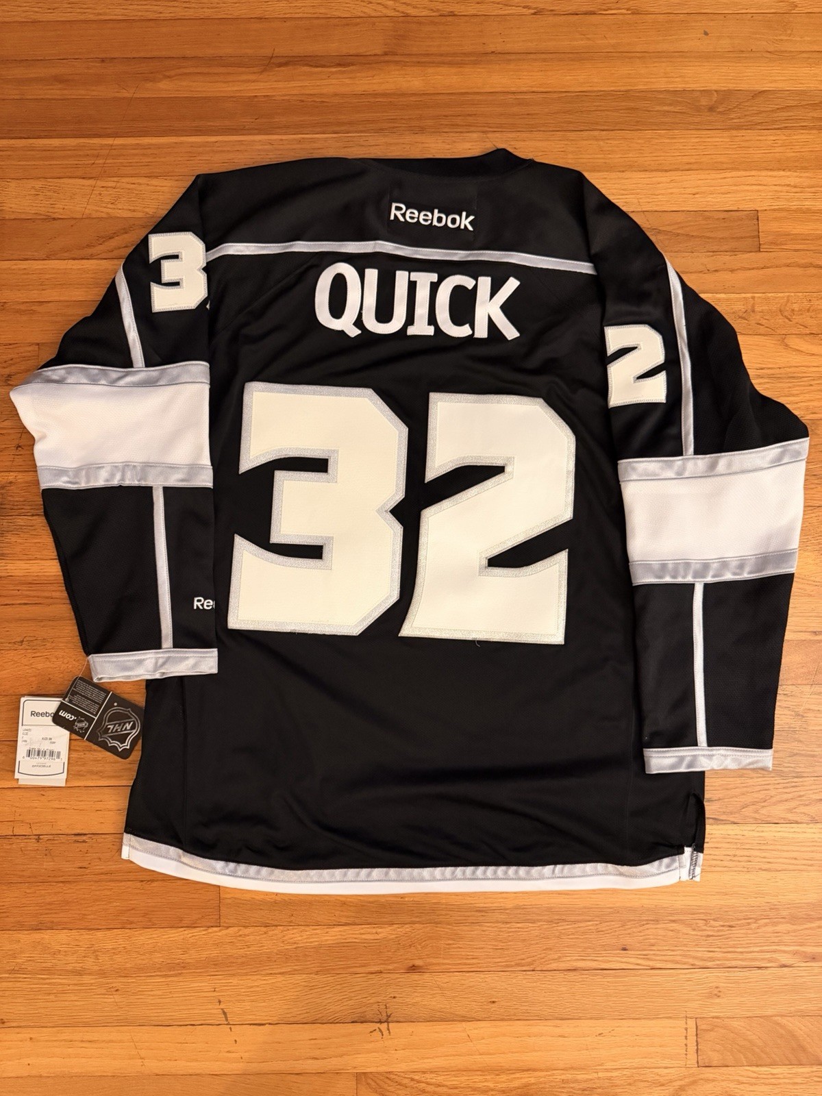 NEW With Tag Jonathan Quick Kings Jersey Size XL | Reebok Stitched Jersey