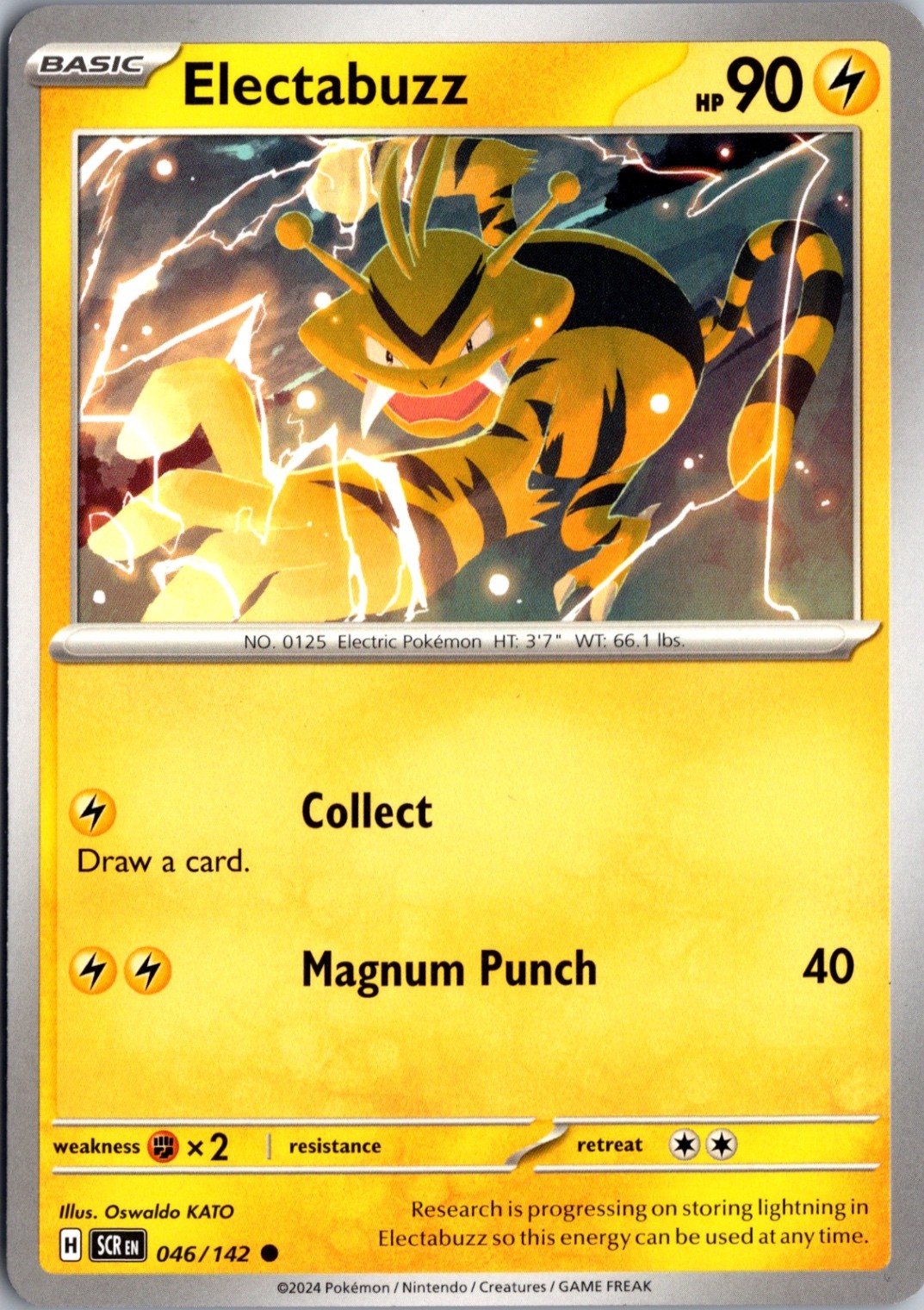 Electabuzz Normal Common SV07: Stellar Crown 046/142 NM