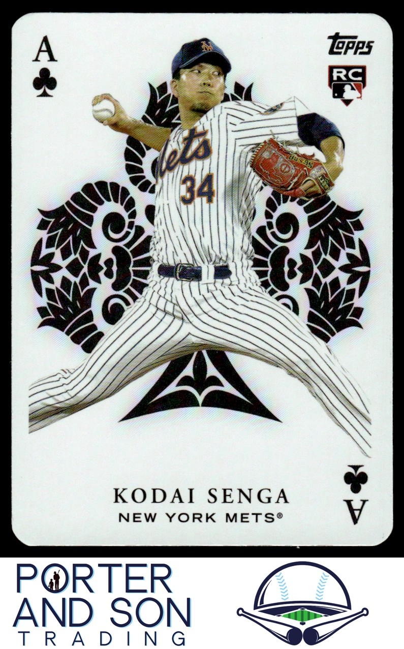 Kodai Senga RC All Aces 2023 Topps #AA-46 New York Mets Baseball Card