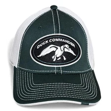 Duck Commander Baseball Cap Green Mesh Back Hat