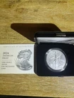 2024 American Silver Eagle 1oz 0.999 Uncirculated Coin with Box/COA