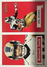 2002 TOPPS HERITAGE #64 MARSHALL FAULK RAMS