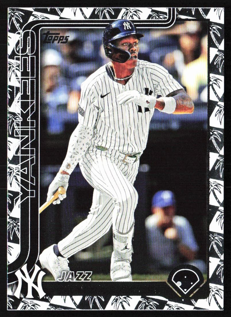 2025 Topps Palm Tree Parrallel Jazz Chisholm Jr. New York