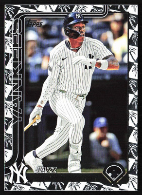 2025 Topps Palm Tree Parrallel Jazz Chisholm Jr. New York