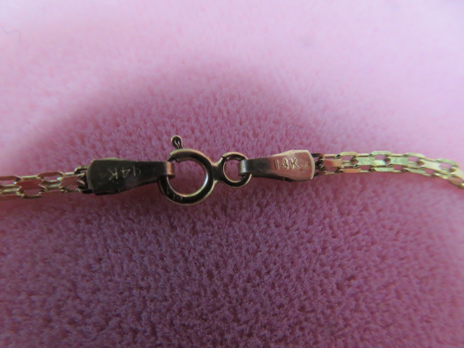 Vtg 14k Solid Yellow Gold Ruby Diamond Bismark Me… - image 7