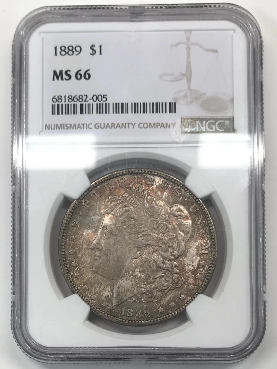 MS 66 Graded 1889 Year Morgan US Dollars (1878-1921) for sale | eBay