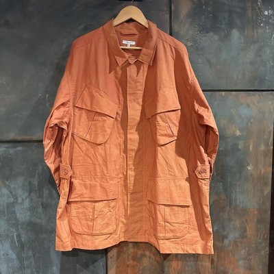 Engineered Garments Jungle Fatigue Jacket Orange XL 24SS New Made in USA