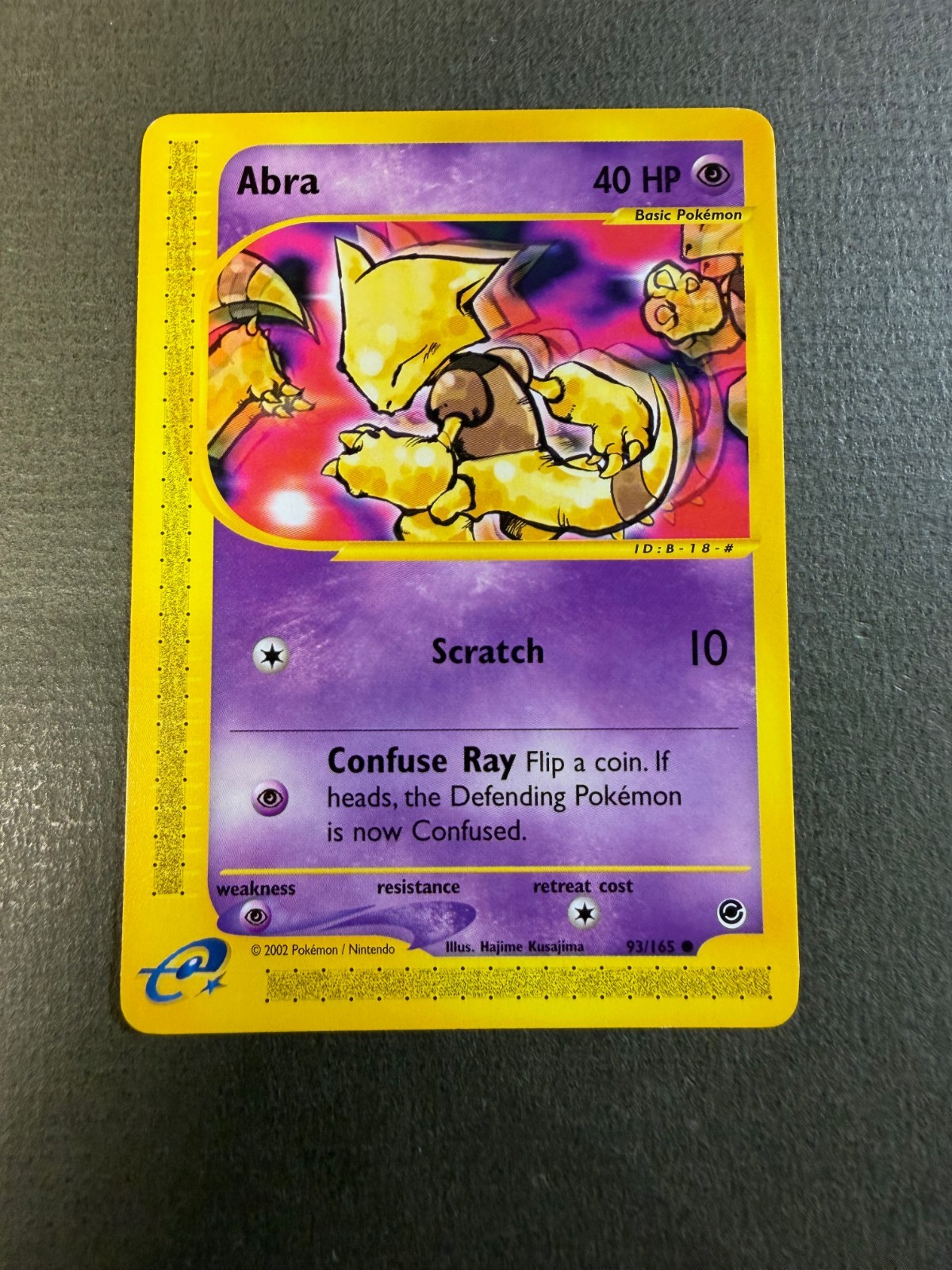 Pokémon TCG Abra Expedition Base Set Common Card 93/165 NM