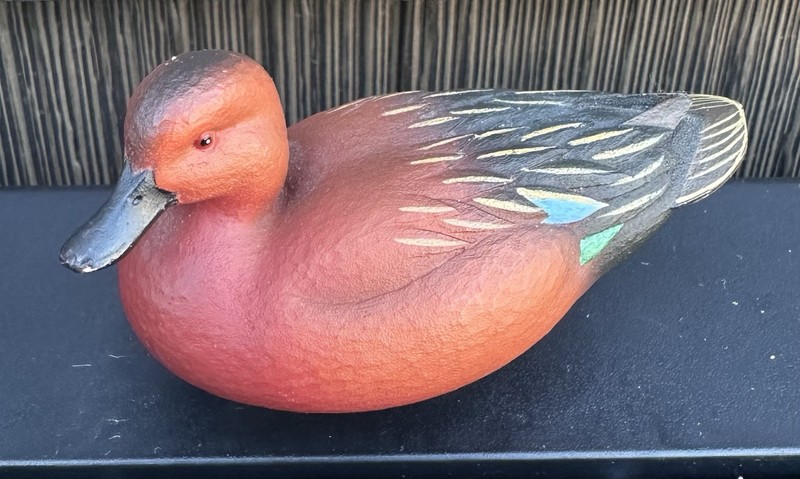 2006 Jett Brunet Ducks Unlimited Mini Miniature Decoy