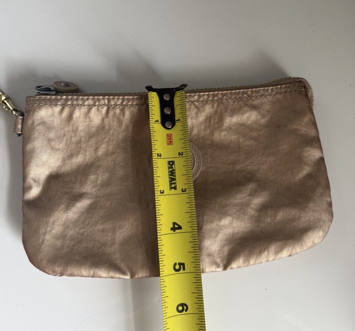 Kipling Creativity L Solid Pouch Rose Gold Wristl… - image 3