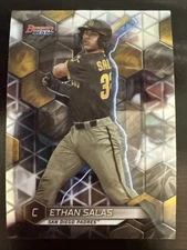 2023 Bowman's Best ETHAN SALAS Top Prospect Refractor #TP-26 San Diego Padres