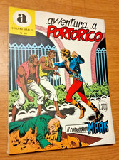 Collana ARALDO Comandante Mark # 61-AVVENTURA A PORTORICO -1a EDIZIONE- EDICOLA
