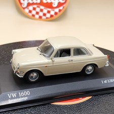 MINICHAMPS 1/43 VW Volkswagen 1600 1966 Cream White 430055300