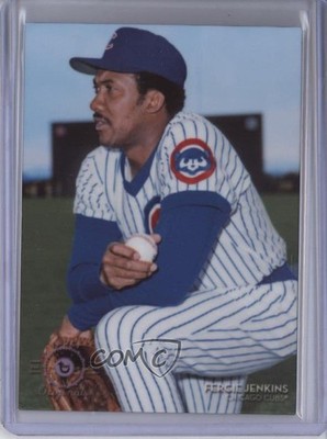 2016 Legacies of Baseball Vault Metals Purple Logo 49/50 Fergie Jenkins HOF h3a