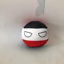 Country Ball Germany Plush Toy 3.7" Countryballs Stuffed Doll DE1