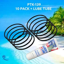 35505-1408  Fits XLVII Pump Volute O-ring (10-Pack+Lube) PTK-139 For Swimquip ™ 