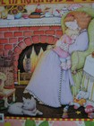 UNUSED 1991 vintage greeting card Mary Engelbreit NEW BABY Be Warm Inside & Out — photo 3