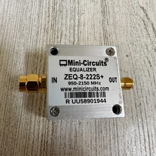 Mini Circuits ZEQ-8-222S+ 7.9 dB Fixed Slope Equalizer, 950 - 2150 MHz SMA