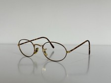 Vintage Ray Ban B L W2473 YXAS Round Havana Brown Gold Sunglasses USA Frame