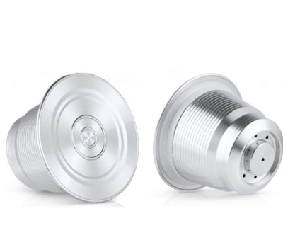 2 Nachfüllbar Edelstahl Kaffee Kapsel Pads Wiederverwendbare für Nespresso 2665