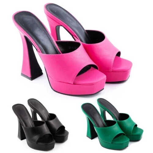 Chaussures Femme sabot Talon Pignon Plateau Sandales Mode TooCool 2F4L8681 - Photo 1/1