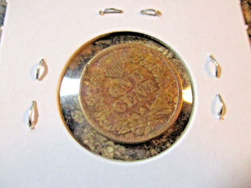1860 INDIAN CENT FINE 66 - Picture 2 of 2