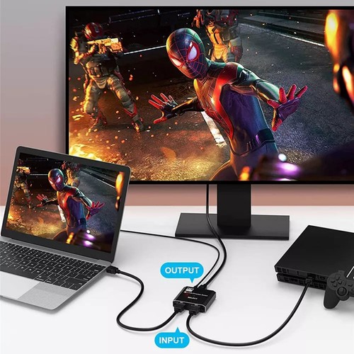 32.4Gbps 8K DisplayPort Splitter DP1.4 Bidirectional Switch 2X1 or 1X2 Converter - Picture 7 of 15