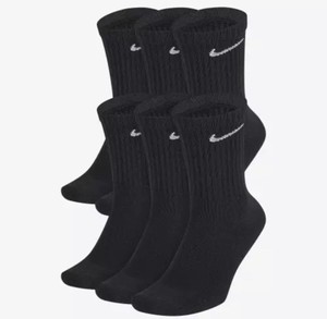 dri fit nike socks black