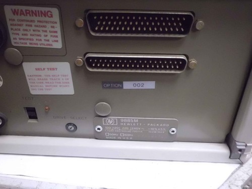 9885M hewlett packard / hp 8 inch floppy disk drive - Zdjęcie 6 z 7
