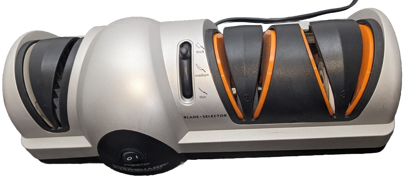 Presto Professional EverSharp 3 Stage Electric Knife Sharpener Model