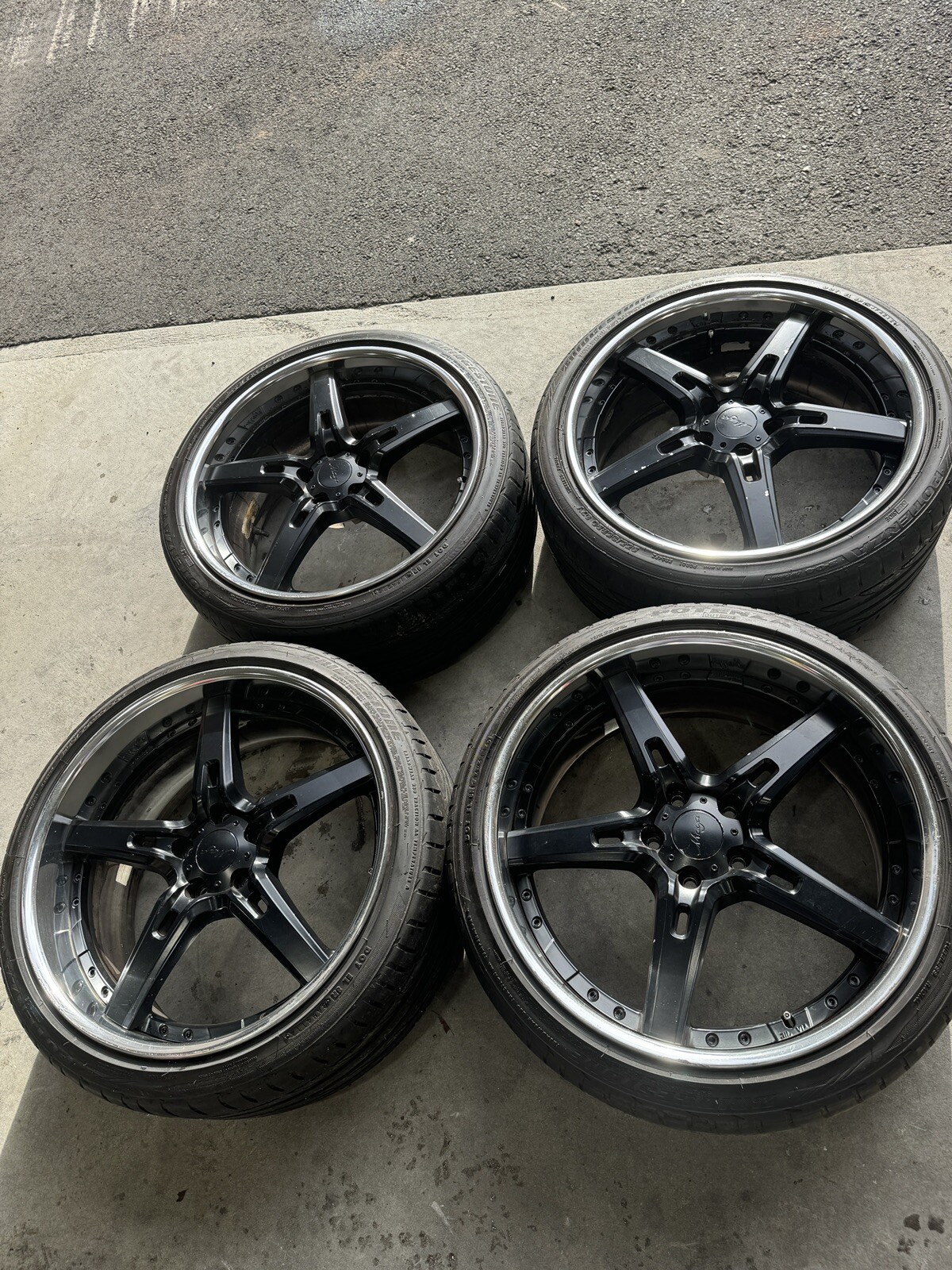 MAYA MRS 3 PIECE 20” ORIGINAL WHEEL SET FOR  Aston Martin.