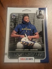 2019-20 Panini Hoops Back Stage Pass #1 Draymond Green Golden State Warriors