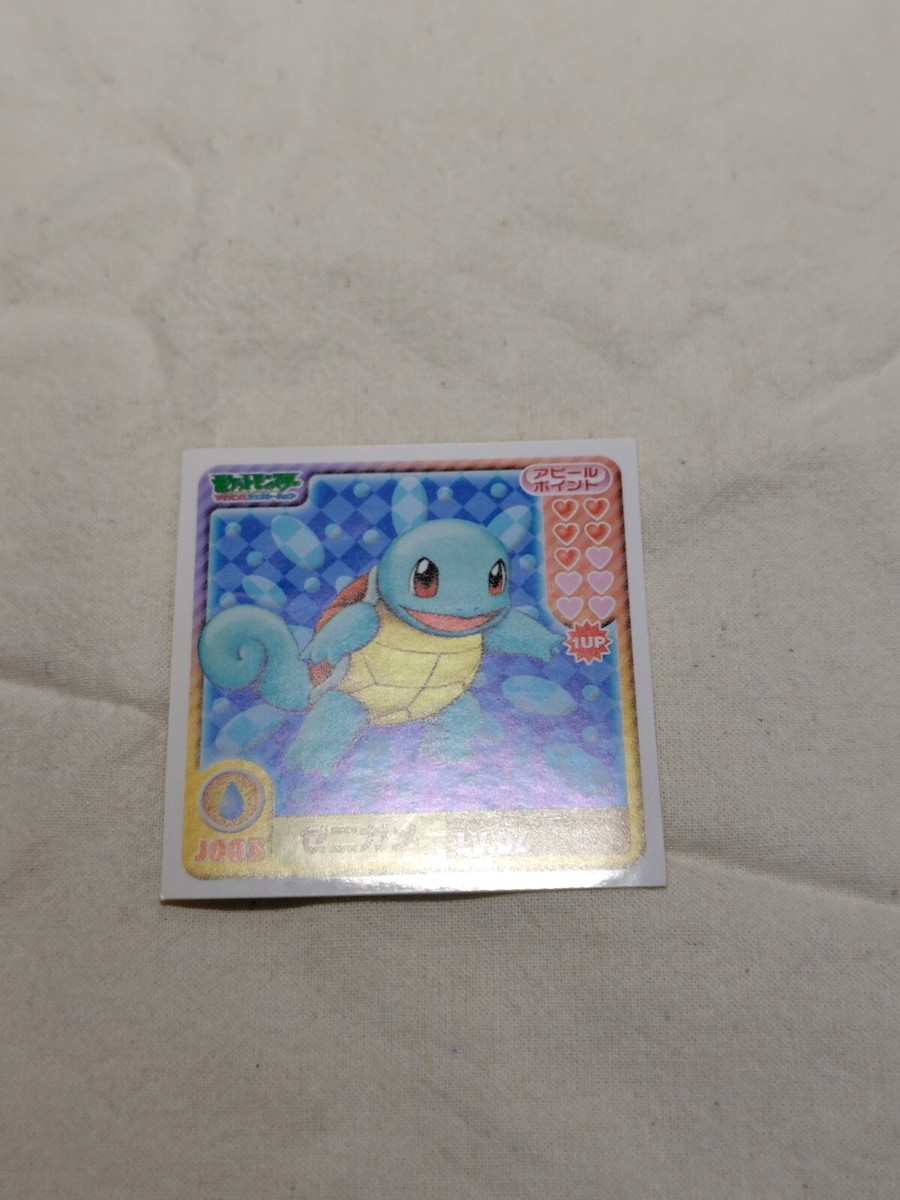 Squirtle Pokemon Ensky 2006 Nintendo Japanese sticker collection