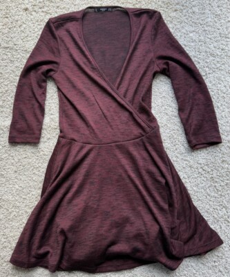 Women's Mango Burgundy Basic Sweater Dress Size XS | eBay Women's Mango Burgundy Basic Sweater Dress Size XS | eBay